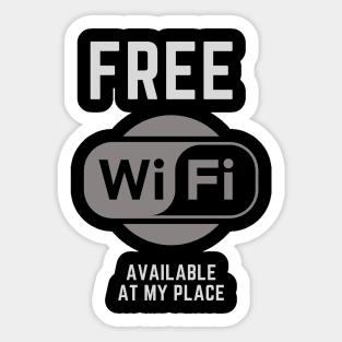 FREE Wi-Fi Sticker